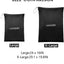 Bolsa lavable viaje XL para ropa sucia impermeable reutiliz.