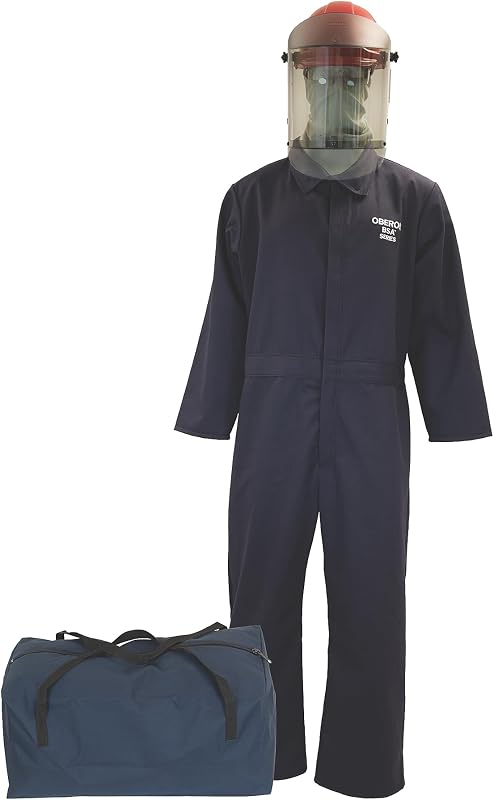 Kit Arc Flash HRC2 8 CAL con Cap, Visor, Balacalva y Bolsa
