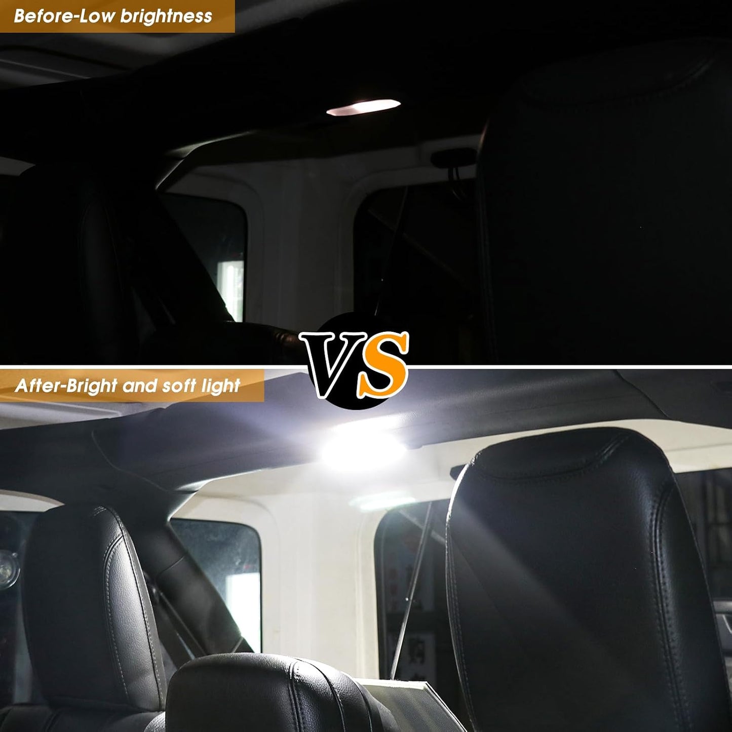 Luz LED techo Jeep Wrangler JL 18-26 6500K blanco 18 LED