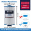 Filtro spa 6CH-402 2" rosca macho MPT