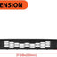 Rejilla parachoques Ford Mustang 13-14 Repuesto DR3Z17K945AB