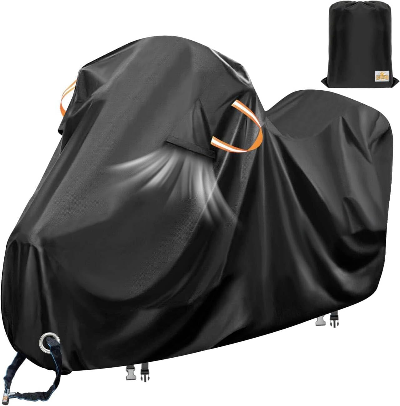 Funda impermeable motocicleta poliéster forro algodón