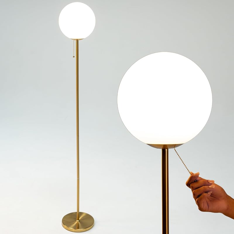 Lámpara LED moderna globo vidrio esmerilado 3000K