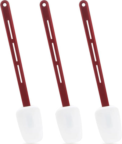 3 Pzas Cucharas Silicona 10pulg para Hornear