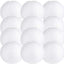 12 Faroles Redondos Papel Blanco 12pulg Decoración Bodas