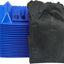 20 Protectores Esquina Azules 4x4x10" Forma V con Funda