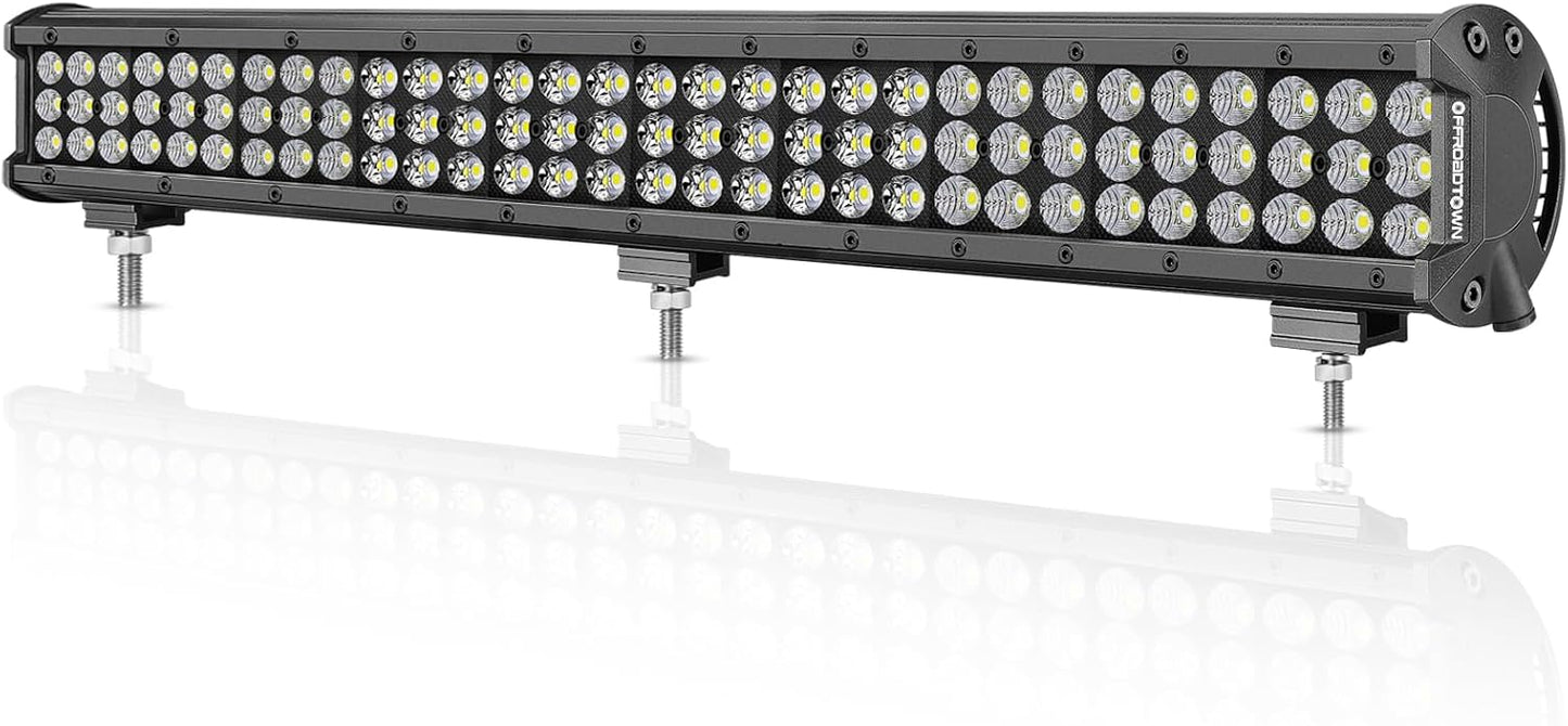 Barra LED 30pulg 270W triple fila luz conducción todoterreno