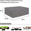 Funda mueble patio 600D impermeable 130x84x28pulg gris