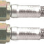 Manguera freno 9pulg acero inox trenzada forrada PTFE