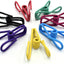 30 Pinzas Metal Multiusos Colores Clips Acero Soporte Cesta Ropa