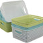 Cestas plástico organizador baño set 6