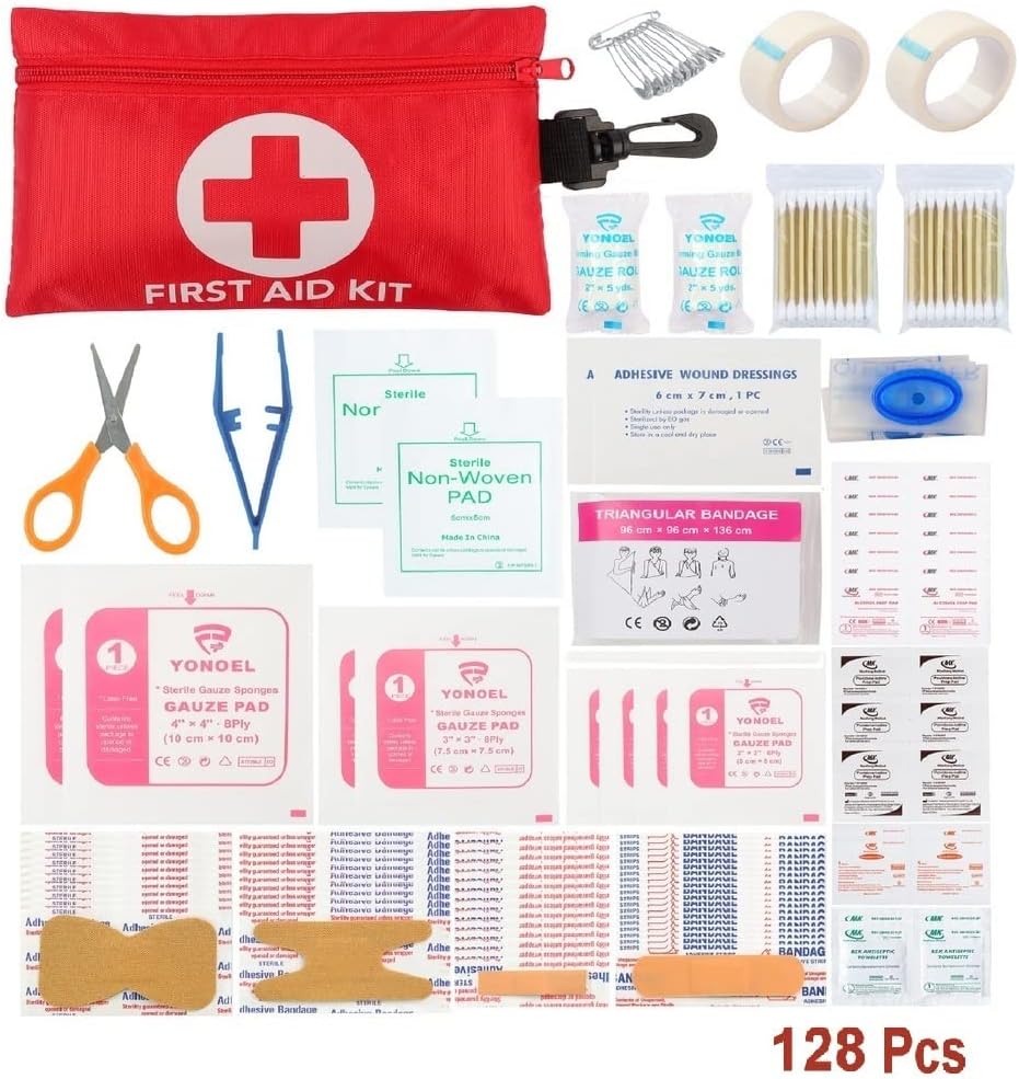 128 kits primeros auxilios IFAK EMT emergencia