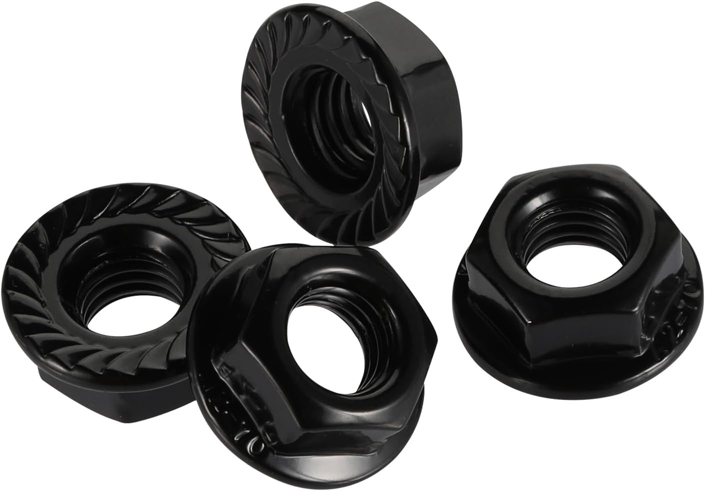 Tuercas hex M8-1.25 acero inox 304 18-8 25 pzas