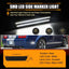 Luces LED marcador lateral parachoques Ford Mustang GT
