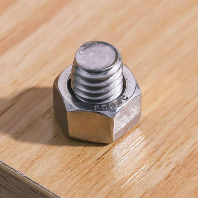 50 Tuercas Hexagonales Acero Inox Tamaño 8-32