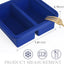 Bandeja silicona congelador 2 tazas con tapa moldes