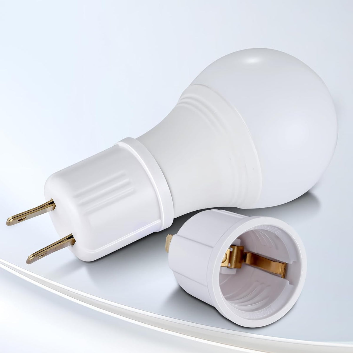 Adaptador enchufe luz bombilla E26/E27 660W