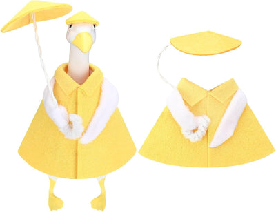Figura ganso escritorio 7pulg amarillo accesorios disfraz