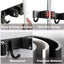 2 Soportes pared trapeador escoba acero inox