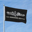 Bandera servicio submarino 3x5ft doble cara jardín