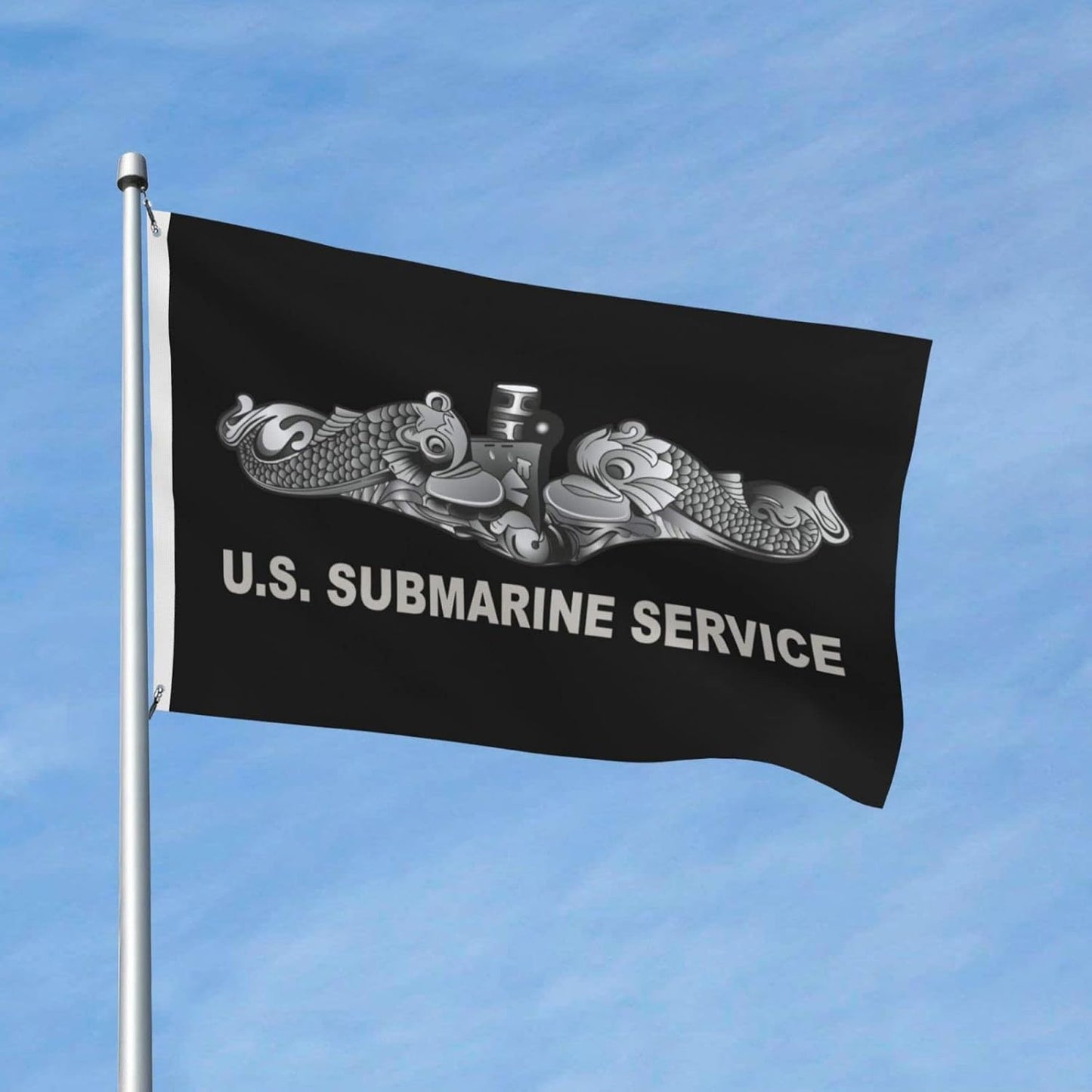 Bandera servicio submarino 3x5ft doble cara jardín