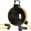 Carrete cable extensión retráctil 30ft 16/3 SJTW 3 tomas