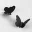 6 Ganchos Acero Inox Forma Mariposa para Baño