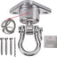 Colgador acero inox rodamientos suaves 680kg columpio yoga