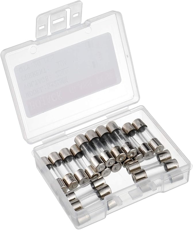 Fusibles vidrio soplado rápido F10AL250V 10A 250V 10pzas