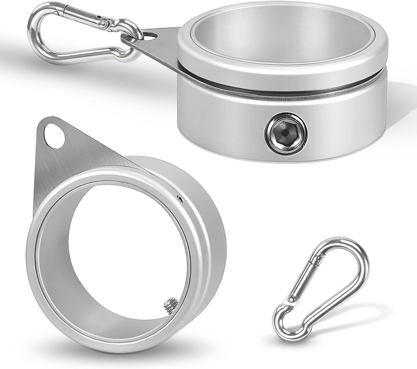 Anillos mástil aluminio giratorios 360° antienredo