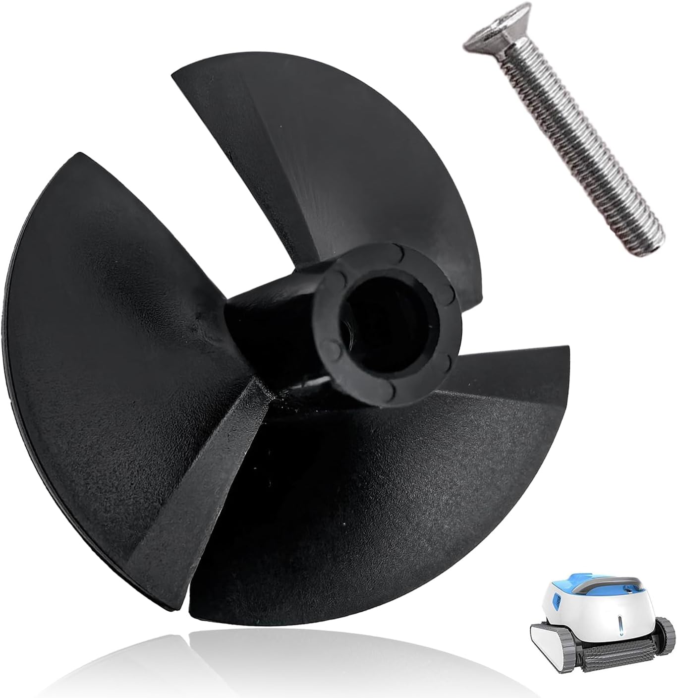 Impulsor limpieza piscina repuesto negro Maytronics
