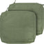 2 Pzas Funda Cojín Patio Impermeable 22x20x4"