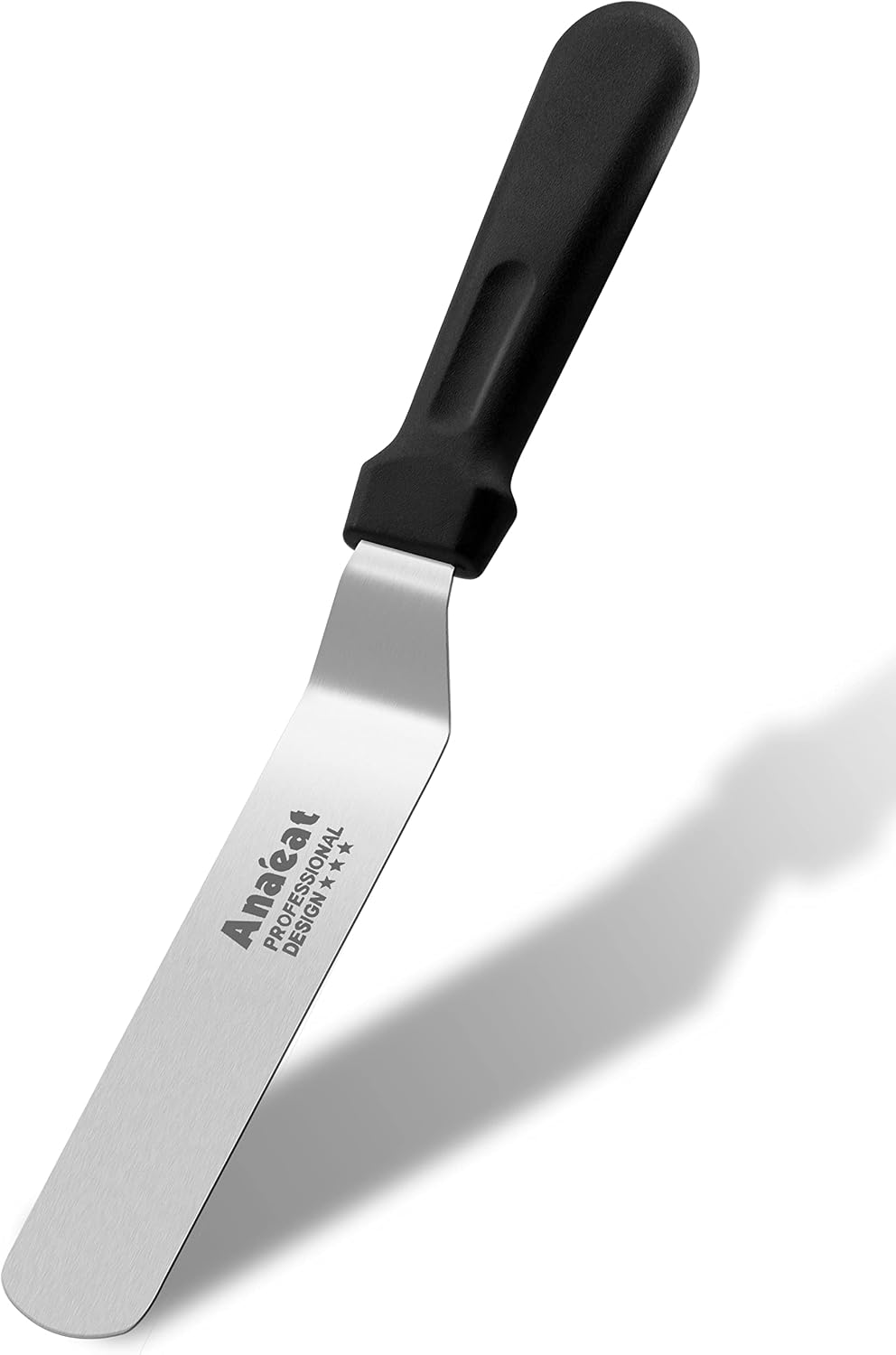 Espátula glaseado acero inox 6pulg cuchillo pastelería