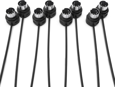Cable MIDI 4unid 3pies DIN 5pines perfil bajo