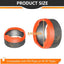 75 Pzas Anillo PEX-B 3/4" Tope Lengüetas Negro