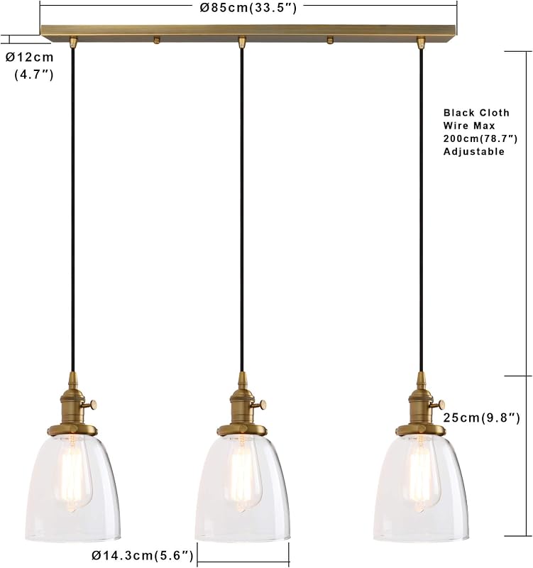 Lámpara colgante estilo rústico industrial 5 bombillas 40W