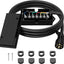 Arnés cable remolque 6ft 7 vías caja conexiones 7pines RV