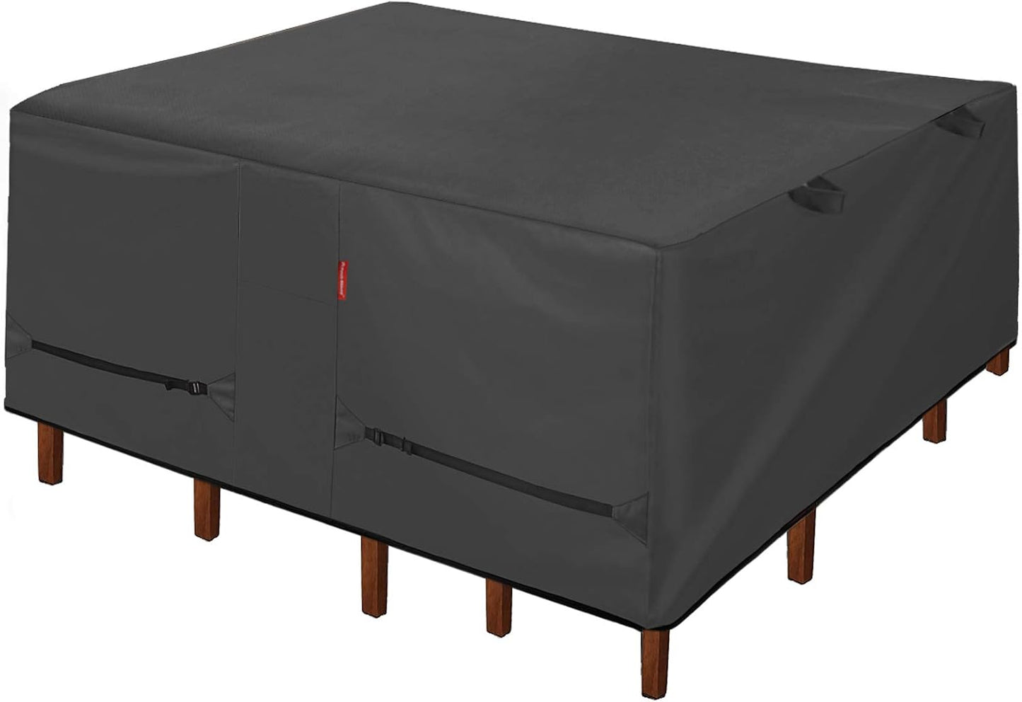 Funda mesa patio impermeable 76x76pulg color negro