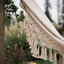 Hamaca doble macramé brasileño 95x59" para 2 personas
