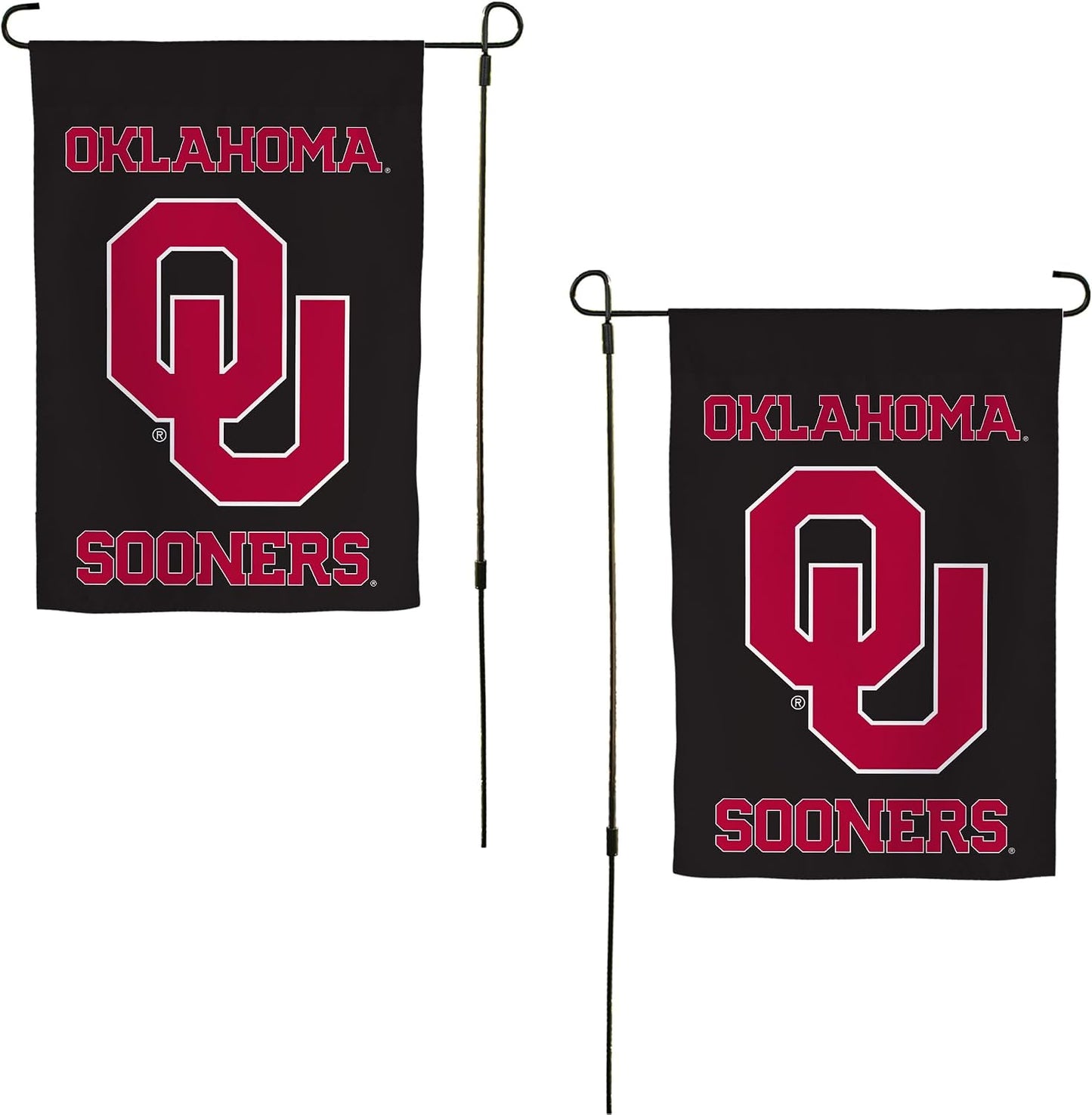 Bandera jardín Oklahoma Sooners 19x12pulg diseño I