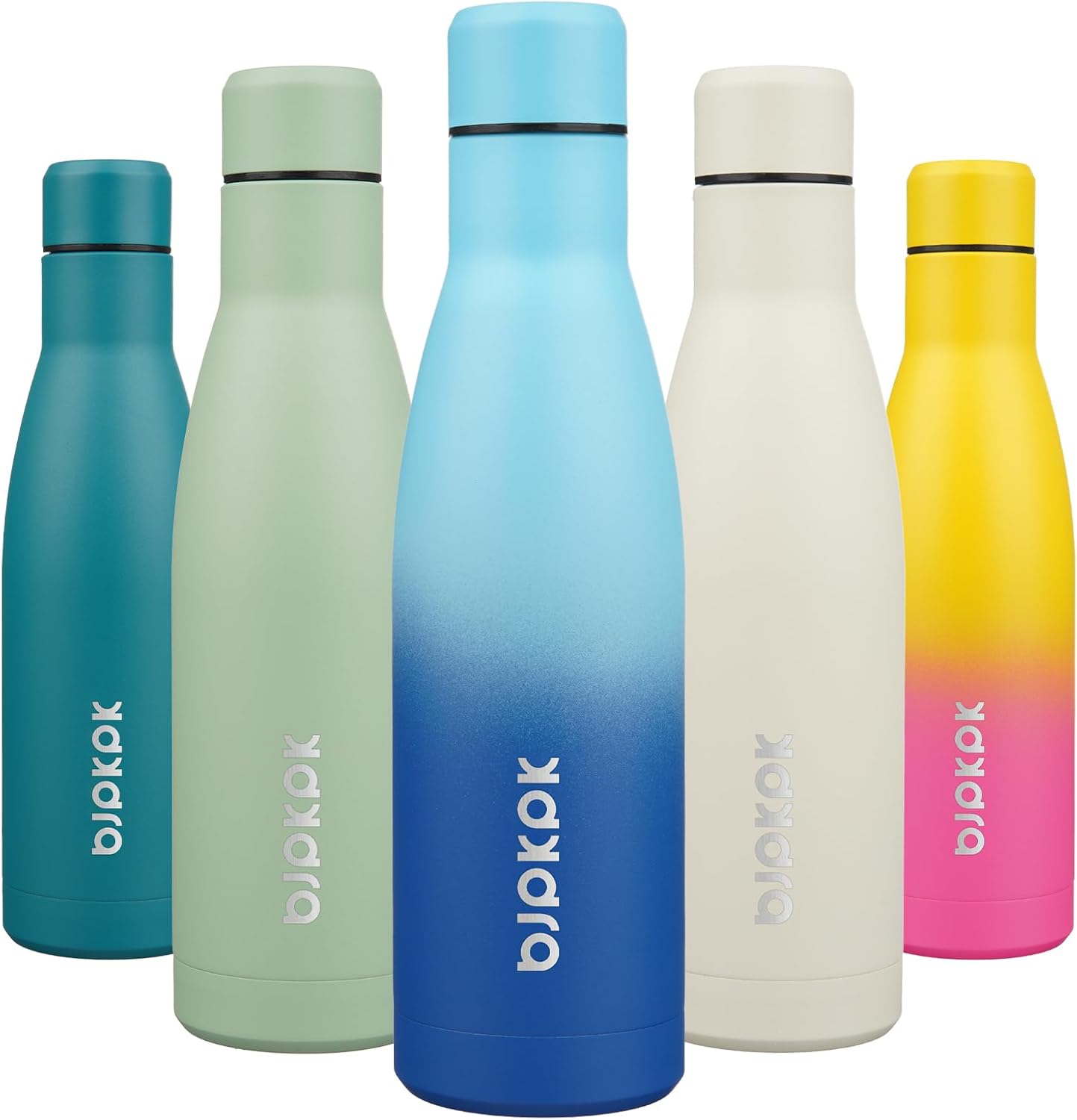 Botella agua aislada acero inox 17oz sin BPA