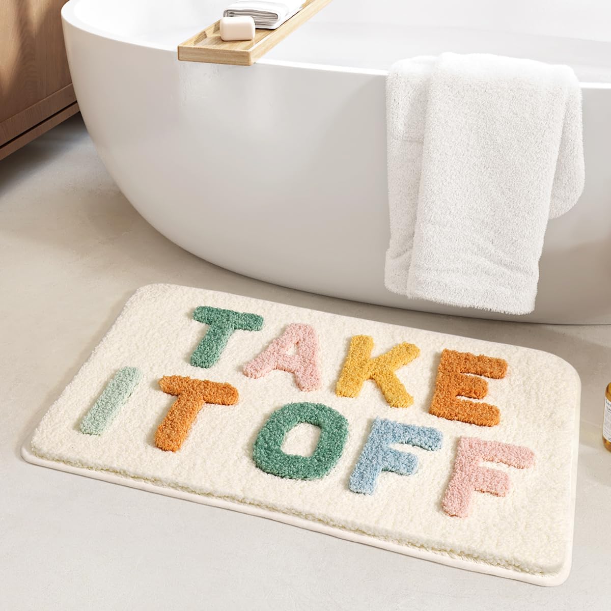 Alfombra baño Get Naked antiderrap lavable