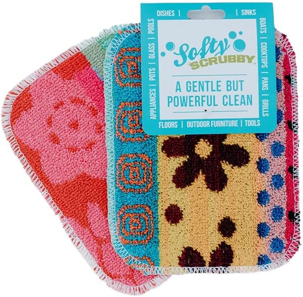 Almohadilla antiarañazos pack 2 para cocina baño hogar reutilizable