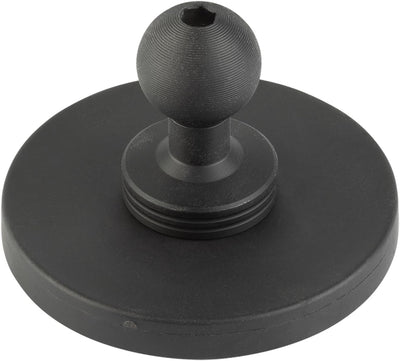 Base magnética redonda 2.6" con soporte para bola 0.787"