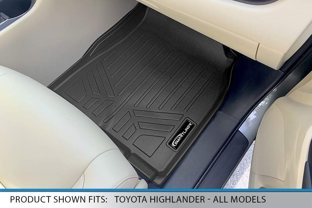 Set tapetes piso Toyota Highlander 14-19