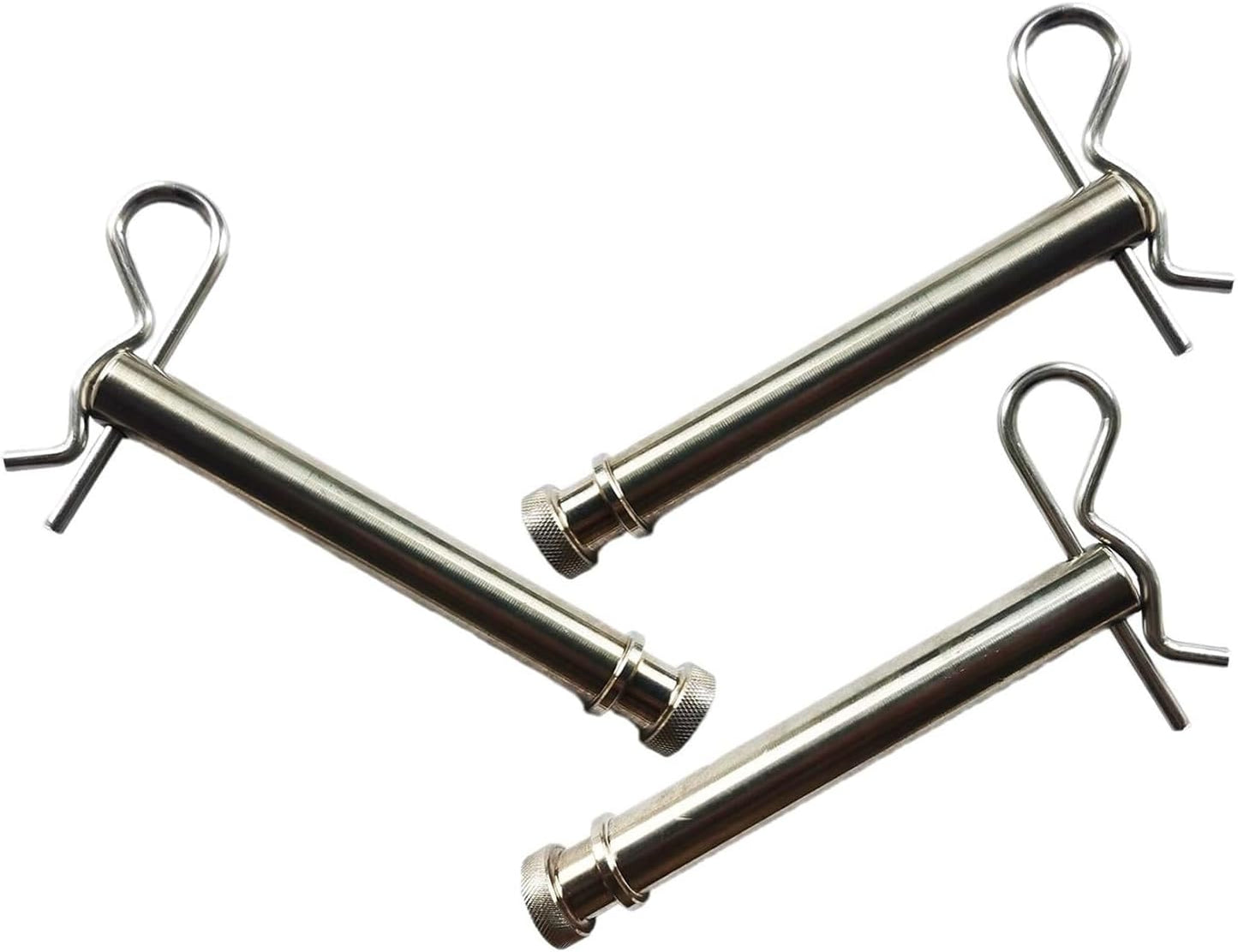 Pasadores acero inox para remolque B&W 2 y 2.5"