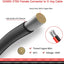 Cable XT60 anillo O 12 AWG estañado para batería RC y solar