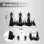 24 Picos Metal Antiescalada 220pulg para Valla y Pared