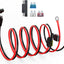 Arnés terminal SAE a anillo con fusible 10-25A para moto