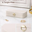 Estuche organiz. joyas viaje con tablero de oreja